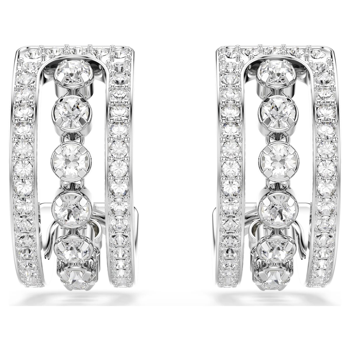 Hyperbola hoop earrings