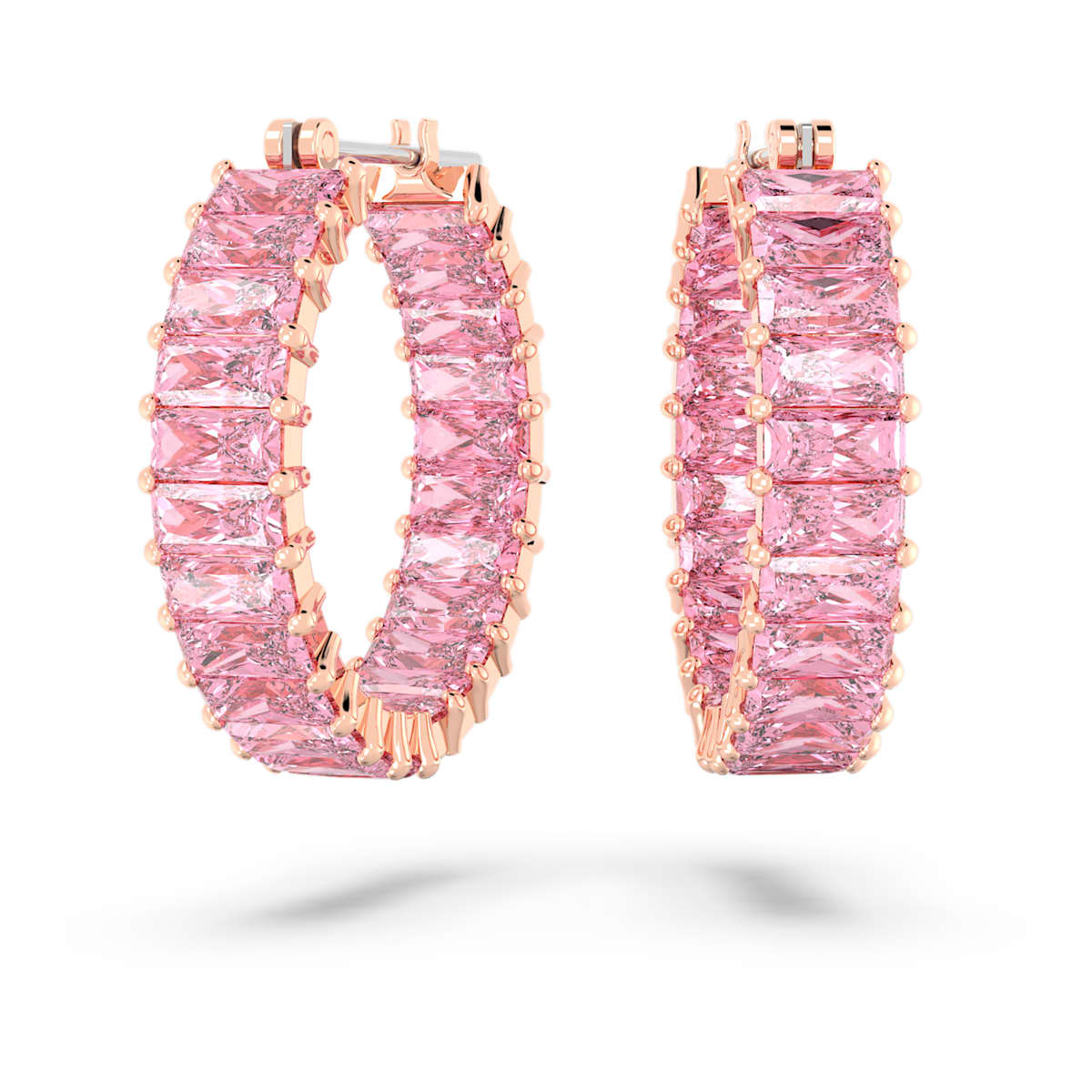 Boucles d'oreilles créoles Matrix