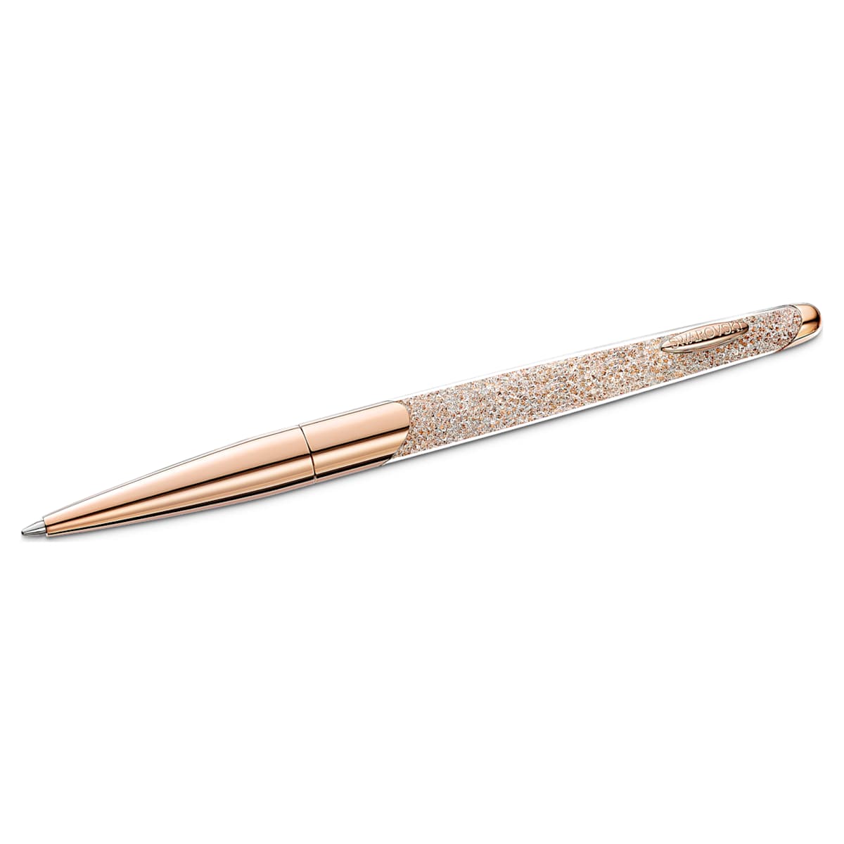 Crystalline ballpoint pen