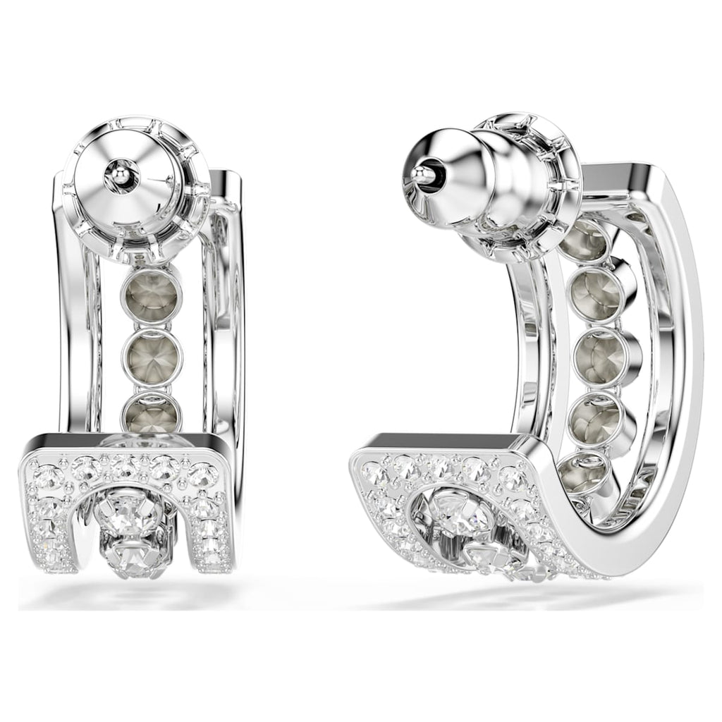 Hyperbola hoop earrings