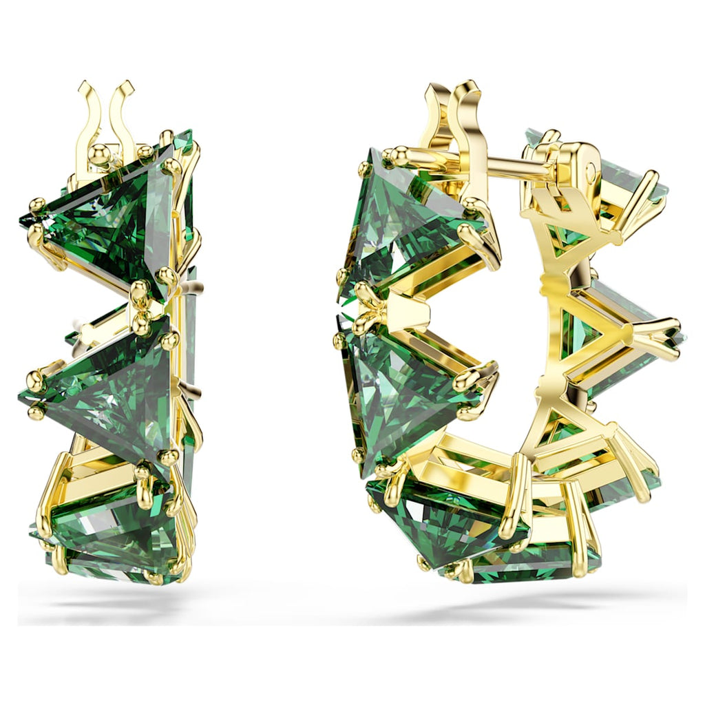 Matrix hoop earrings