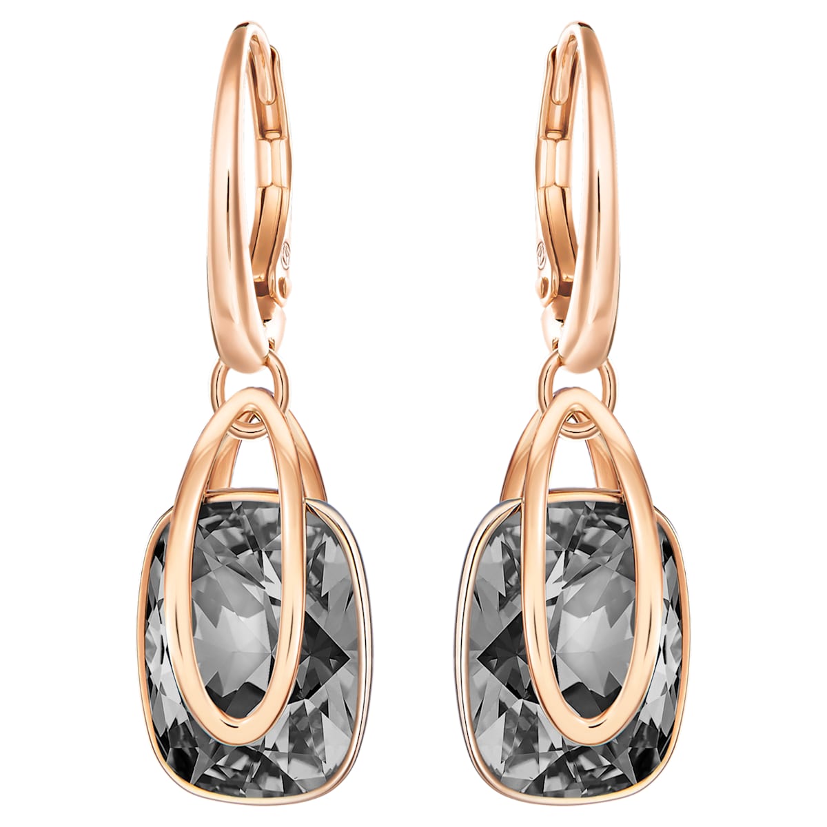 Holding drop earrings
