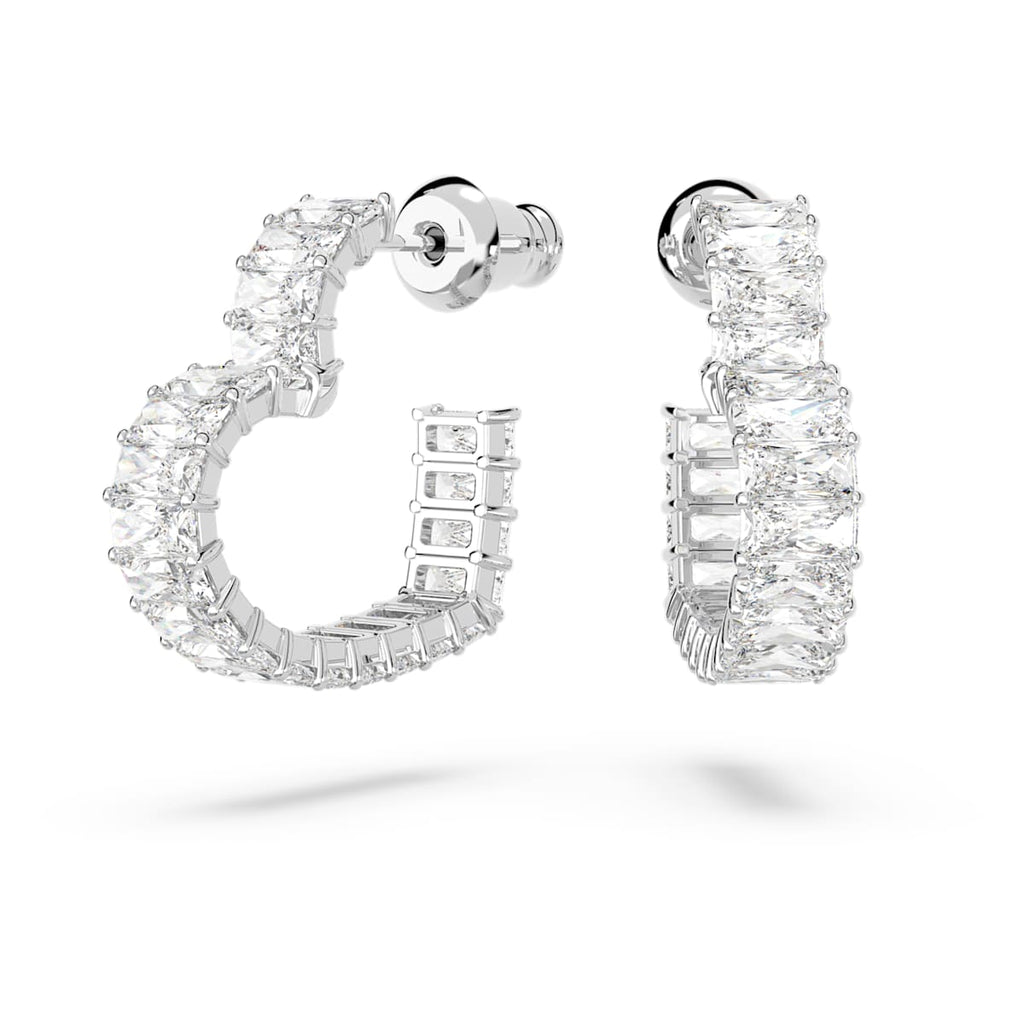 Matrix hoop earrings