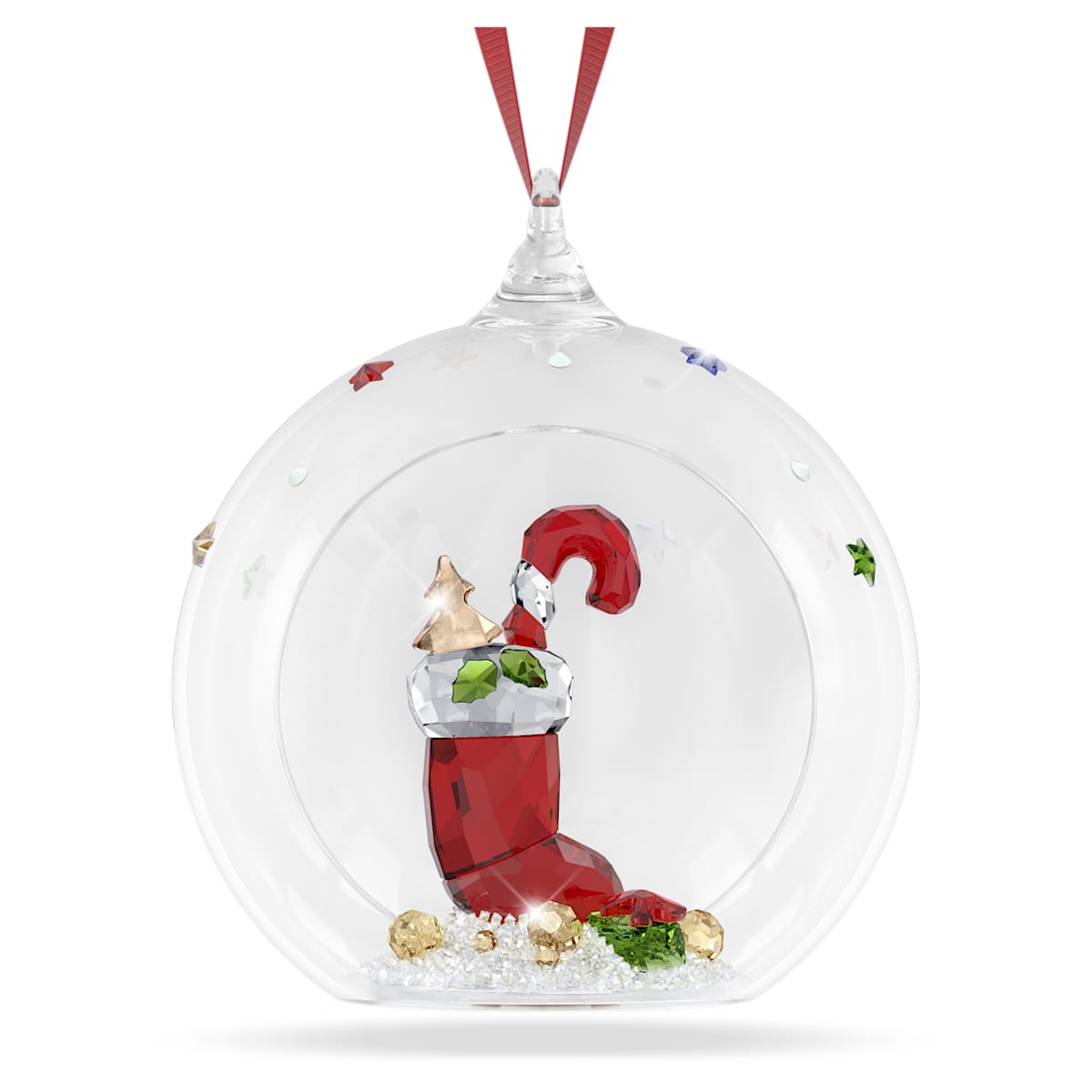 Holiday Cheers Stocking and Candy Ball Ornament
