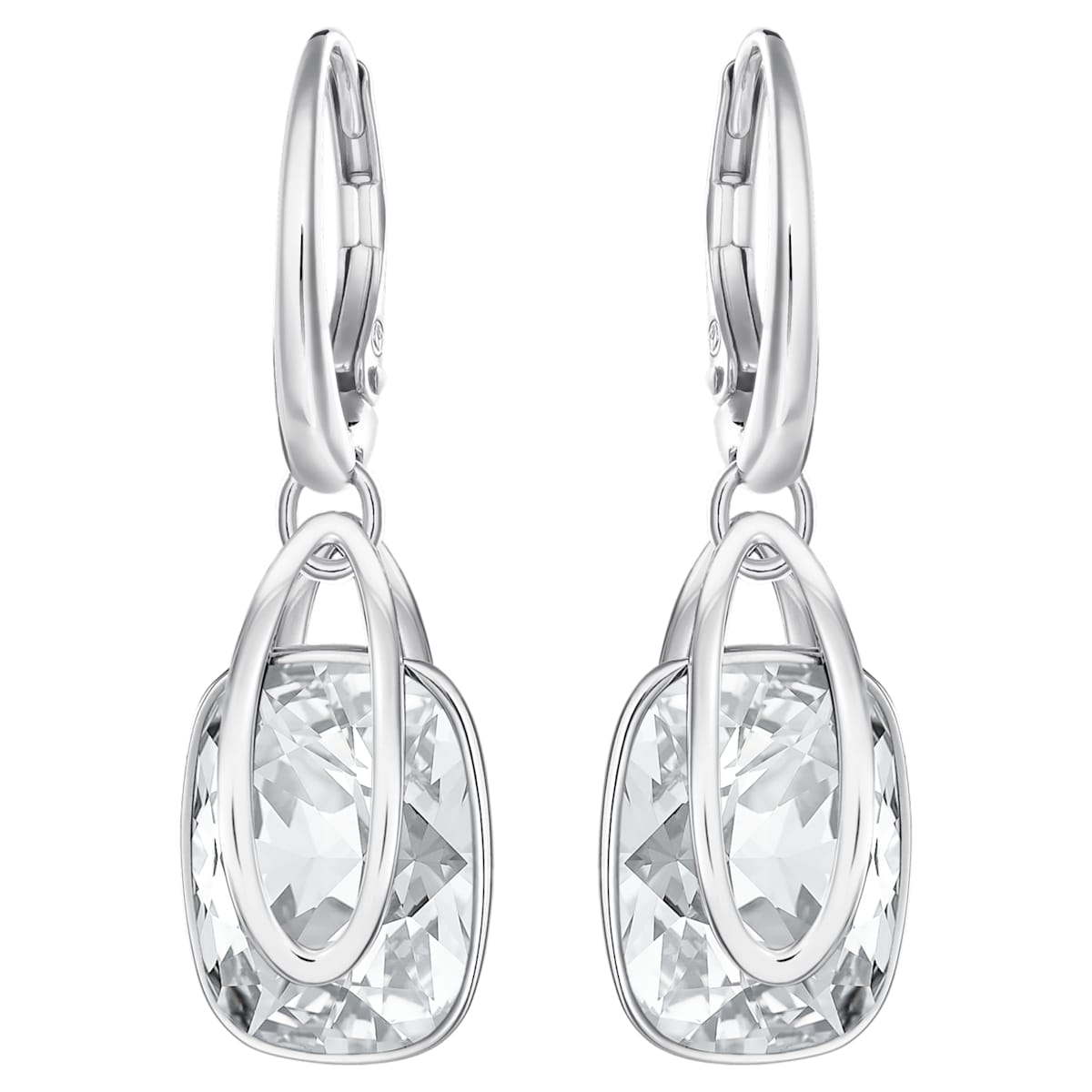 Holding drop earrings