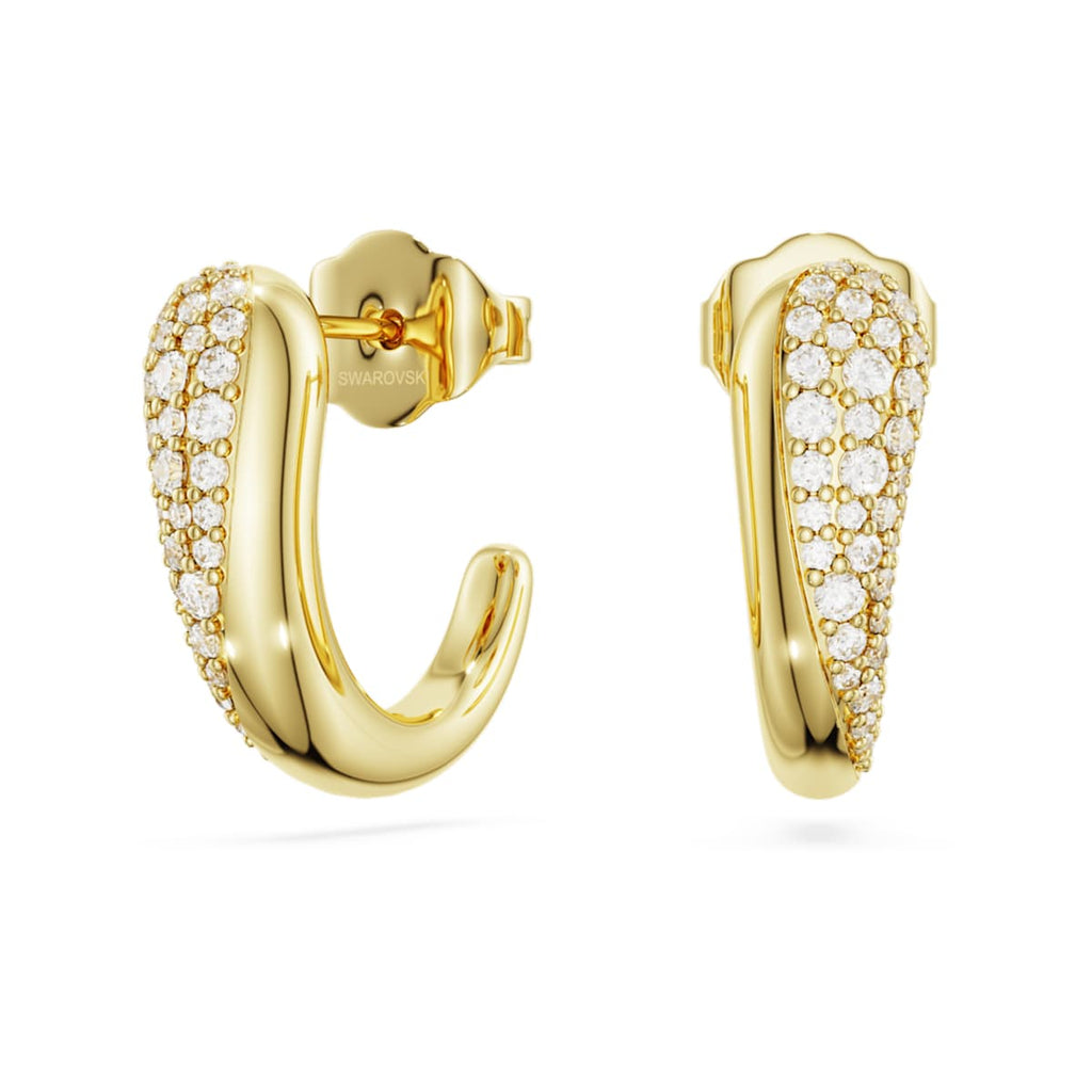 Boucles d'oreilles créoles Swarovski Classica