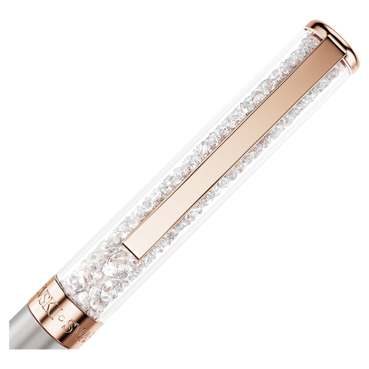 Crystalline ballpoint pen