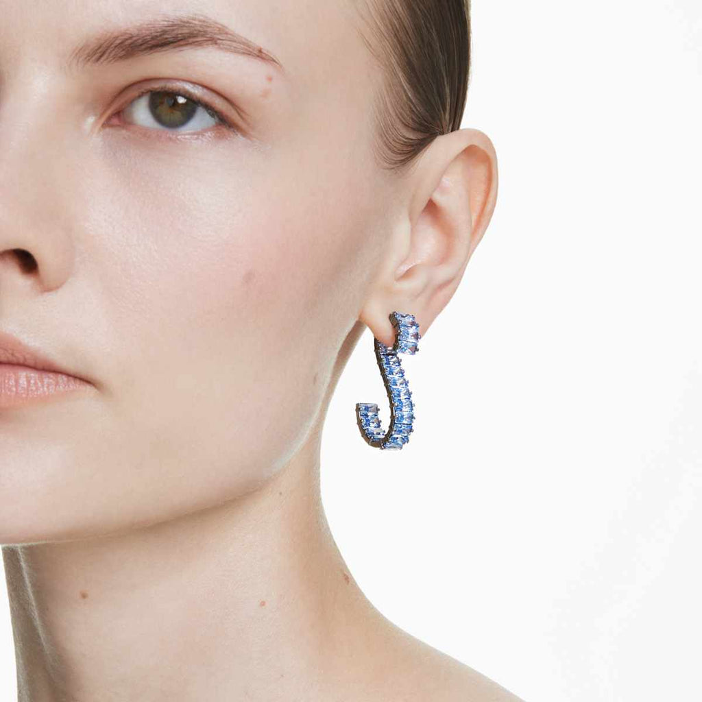 Boucles d'oreilles pendantes Matrix