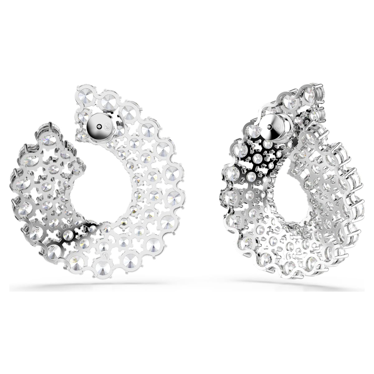 Boucles d'oreilles créoles Matrix