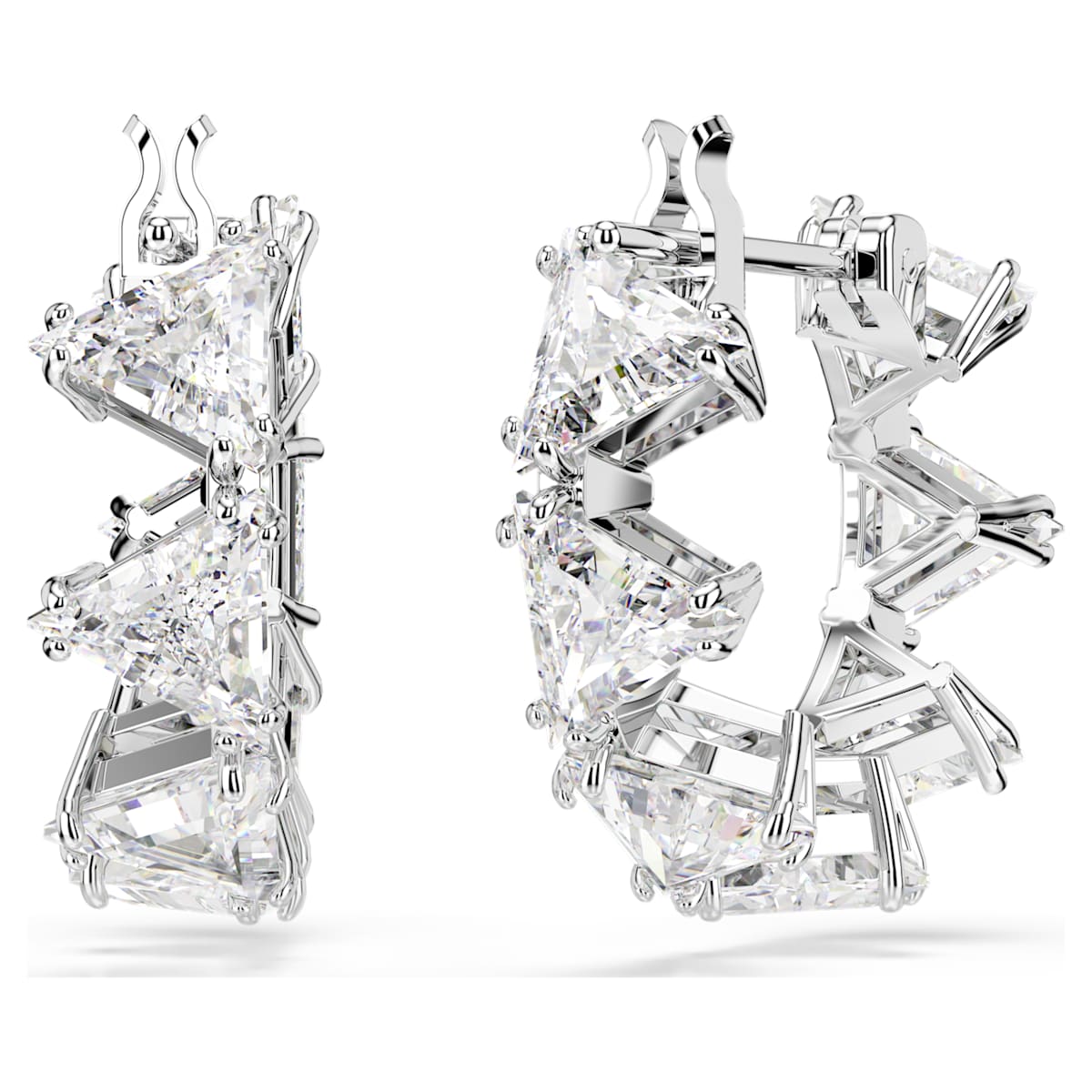 Matrix hoop earrings