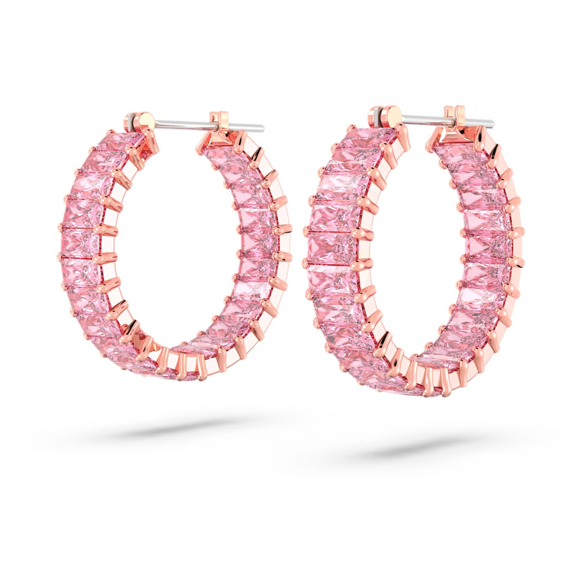 Boucles d'oreilles créoles Matrix