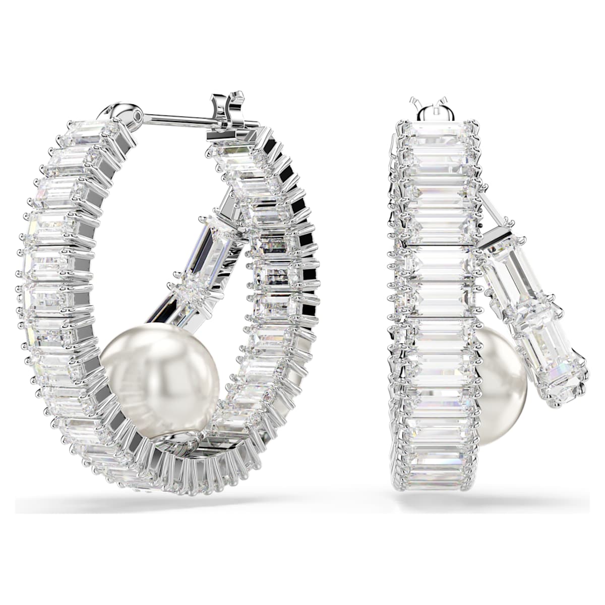 Ariana Grande x Swarovski hoop earrings