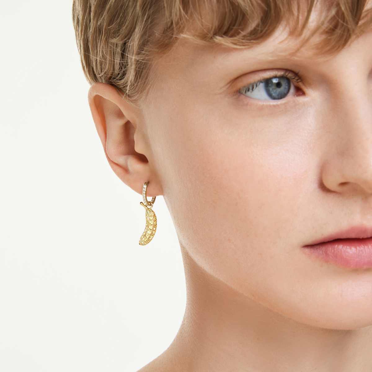 Minions Stuart and Banana drop earrings