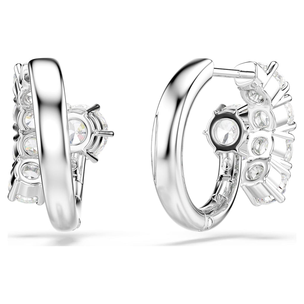 Matrix hoop earrings