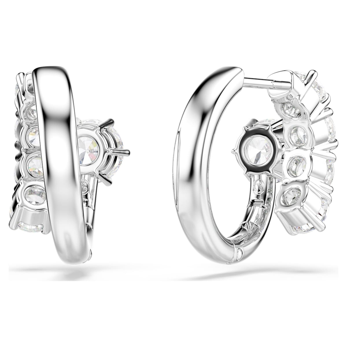 Matrix hoop earrings