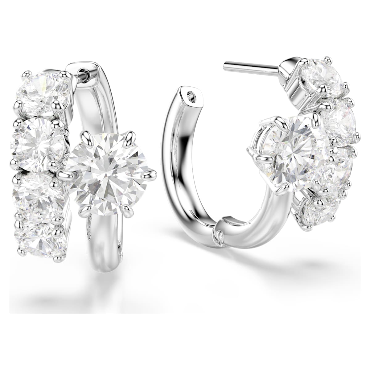 Matrix hoop earrings