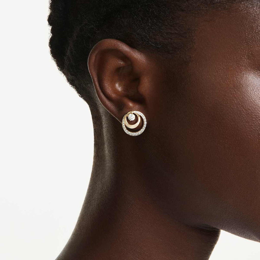 Boucles d'oreilles puces Hyperbola