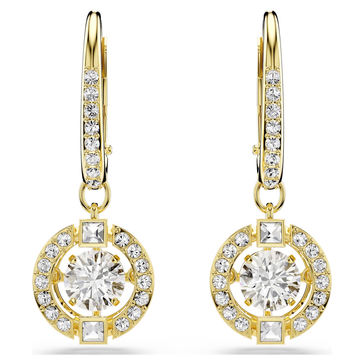 Una Angelic drop earrings