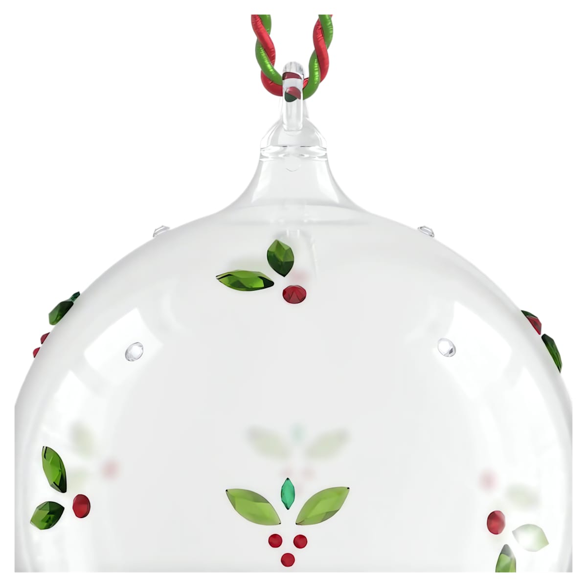 Holiday Cheers Mistletoe Ball Ornament