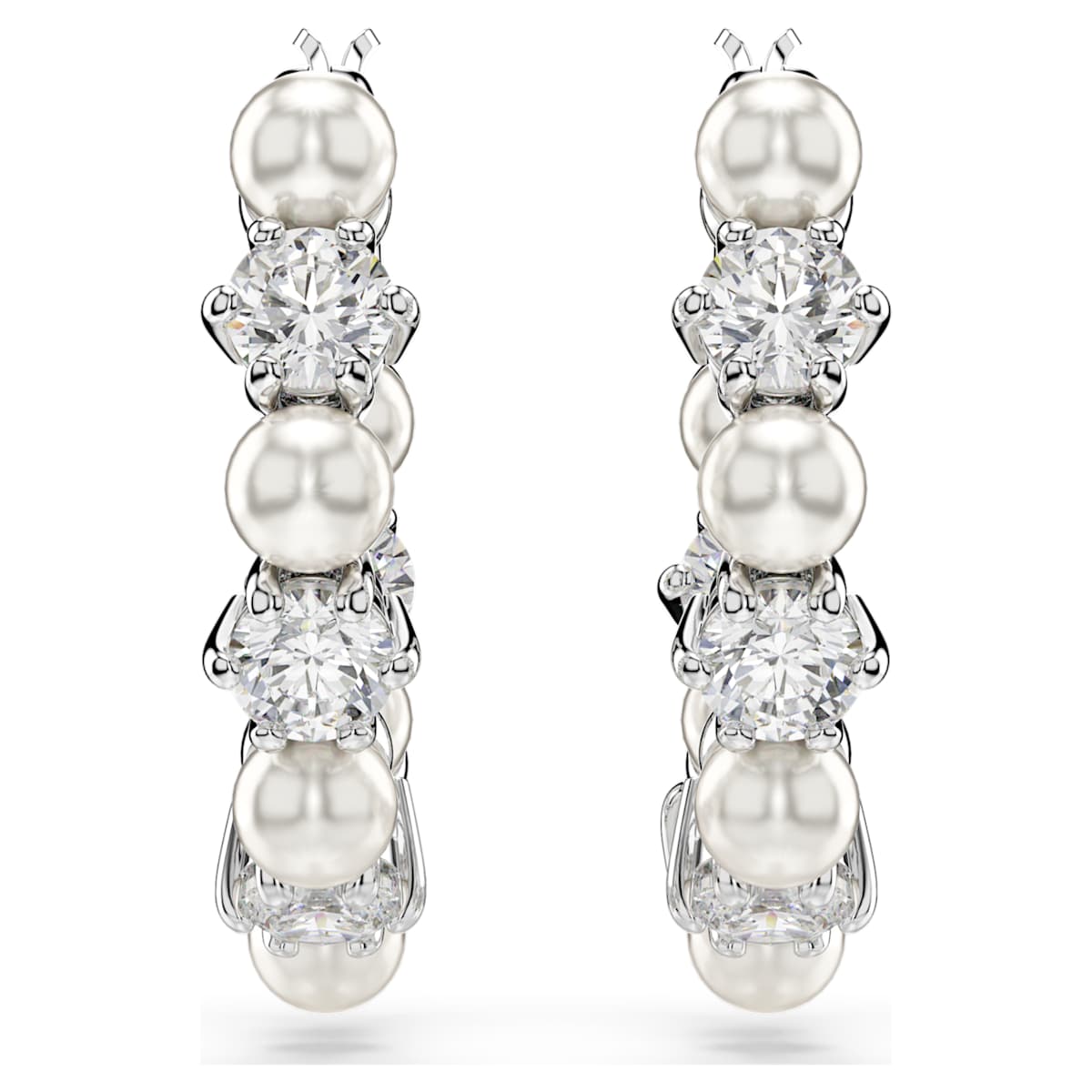 Matrix hoop earrings
