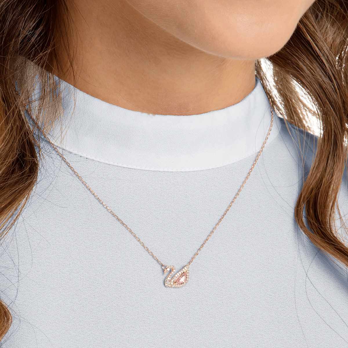 Swan necklace