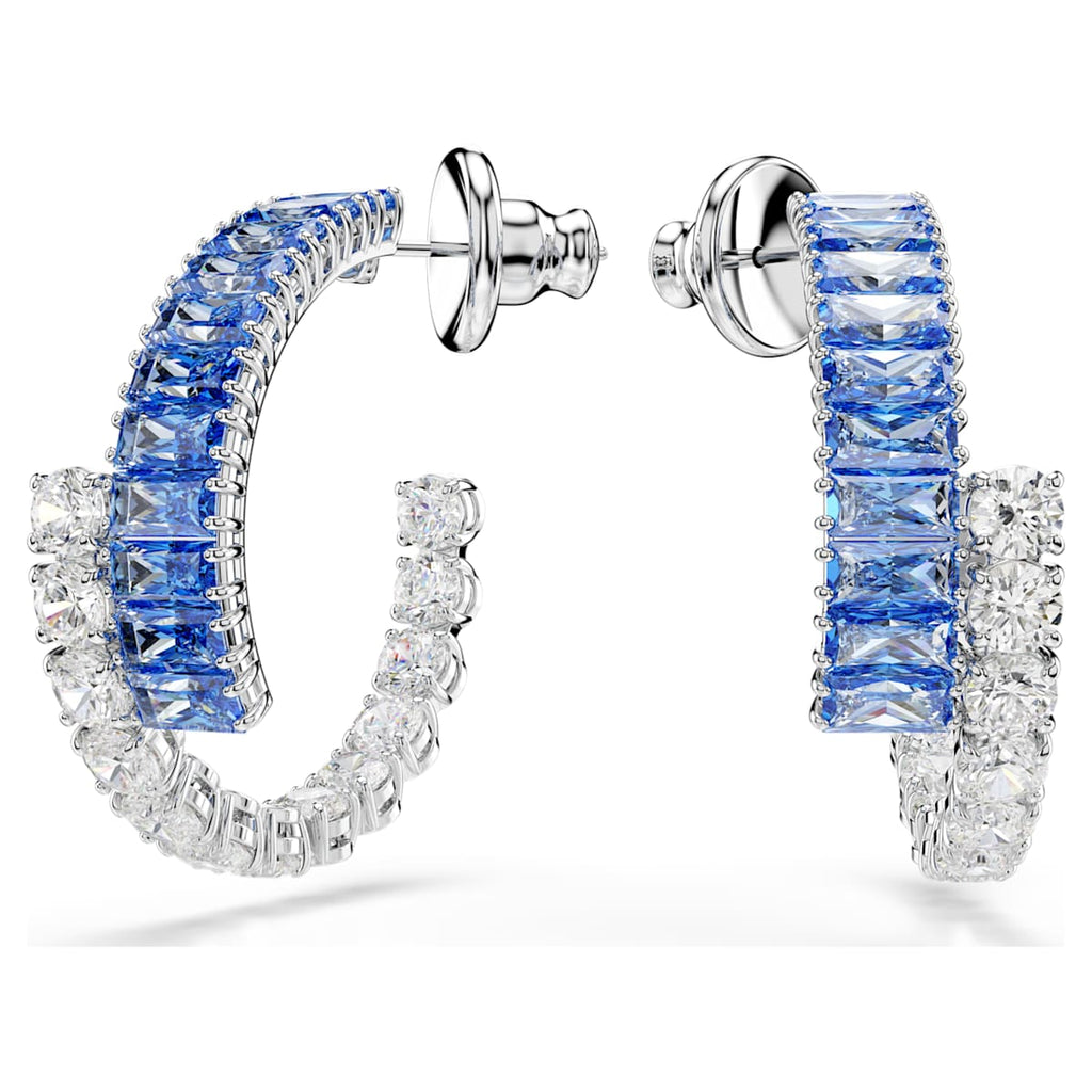 Boucles d'oreilles créoles Matrix