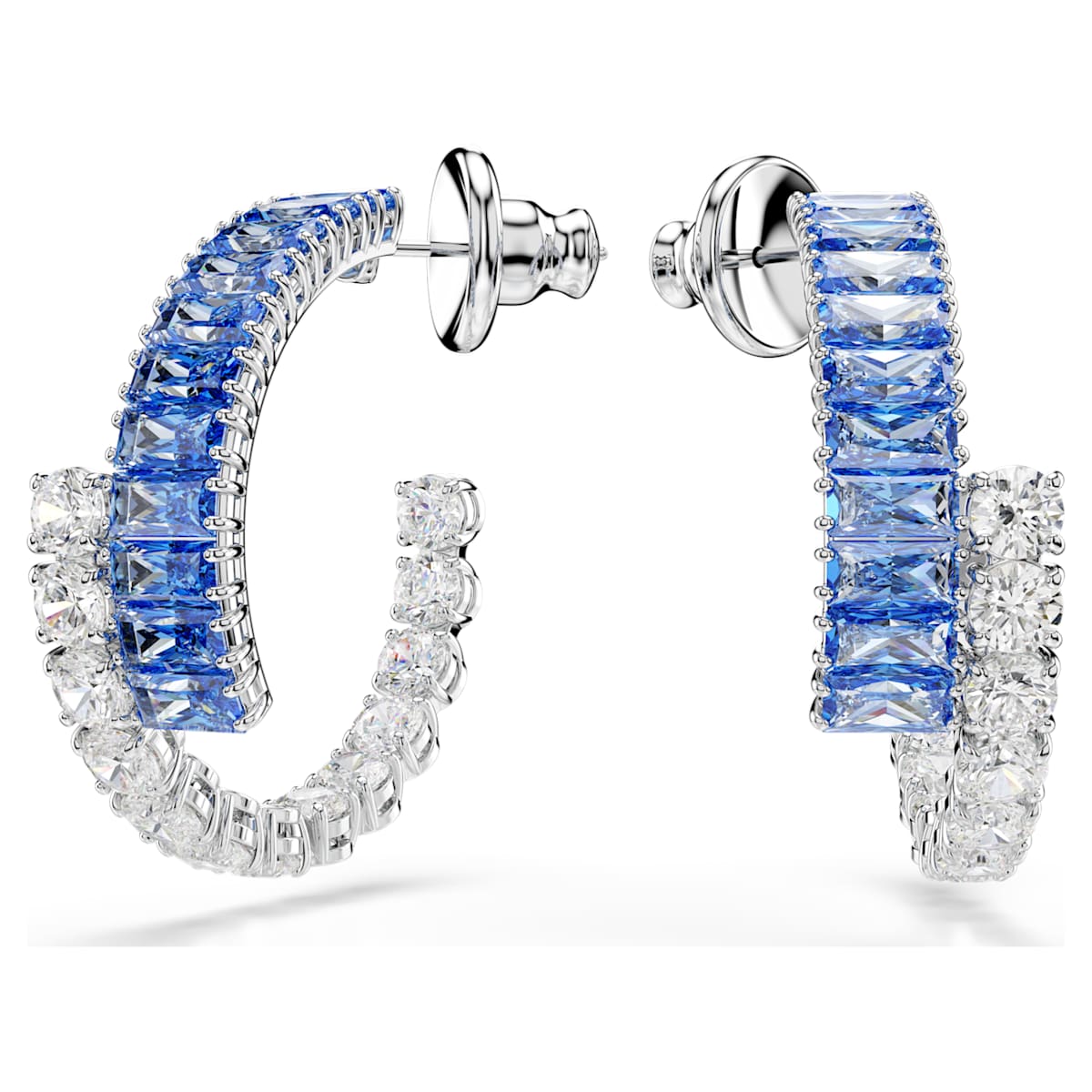 Boucles d'oreilles créoles Matrix