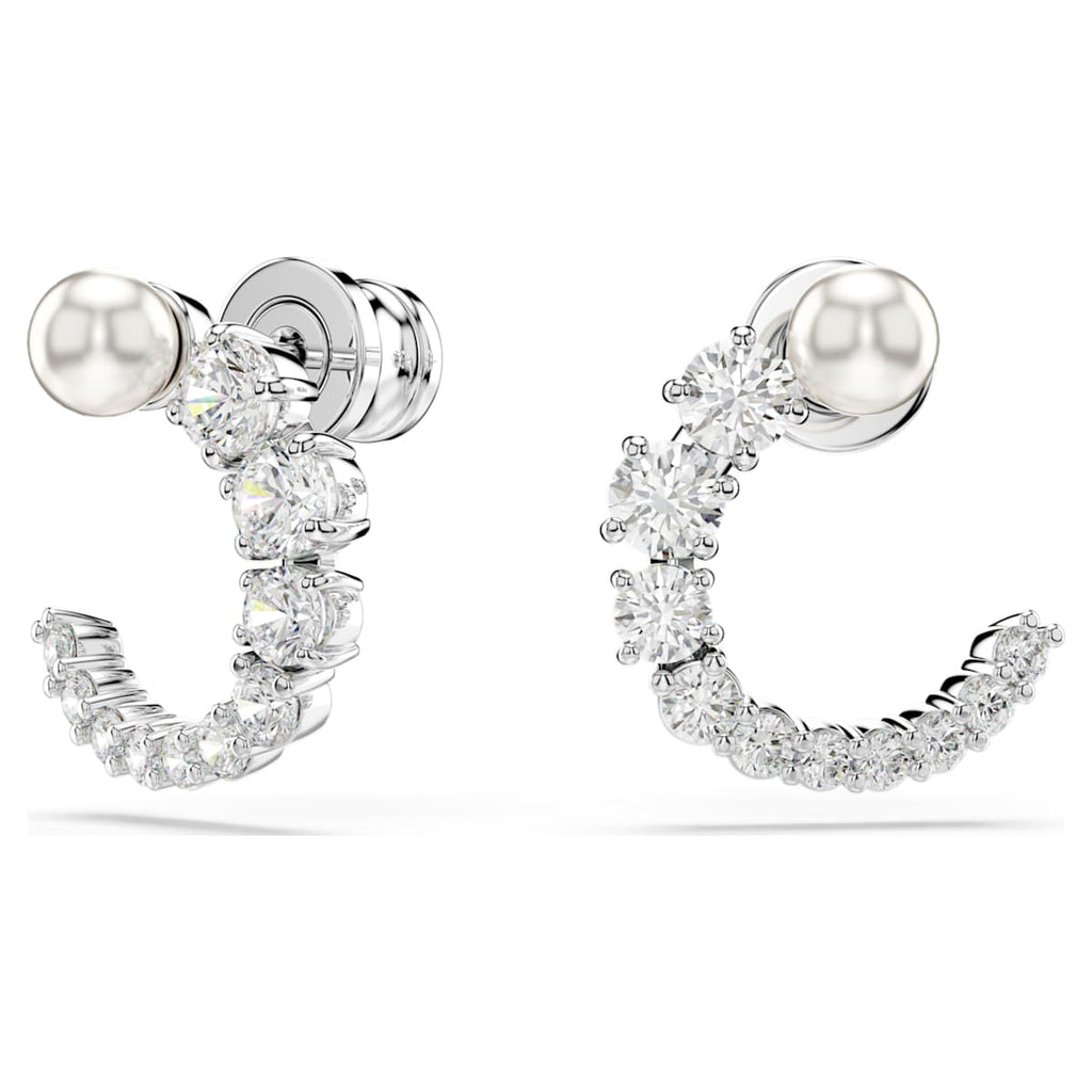 Matrix hoop earrings
