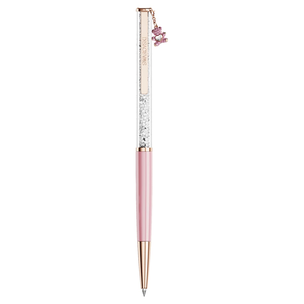 Crystalline ballpoint pen