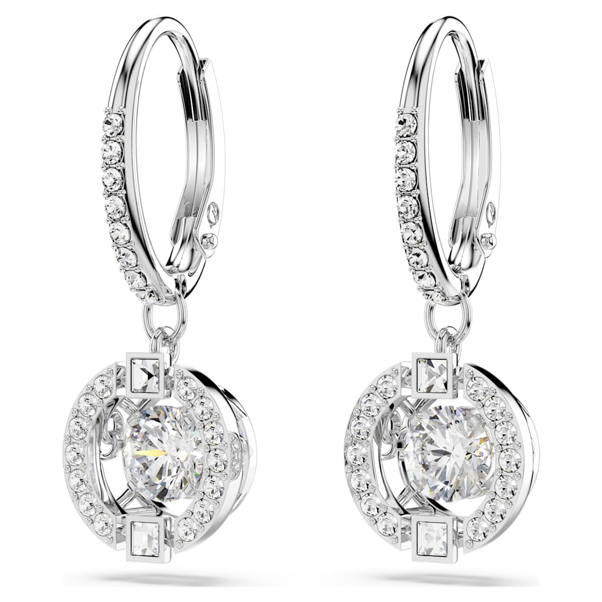 Una Angelic drop earrings