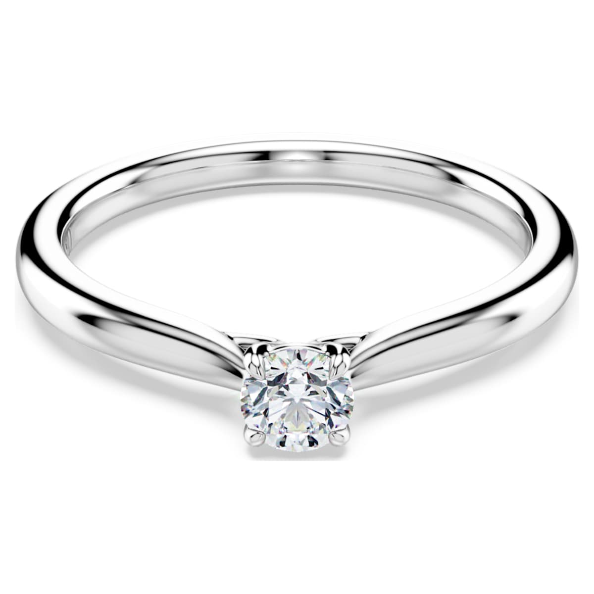 Eternity solitaire ring