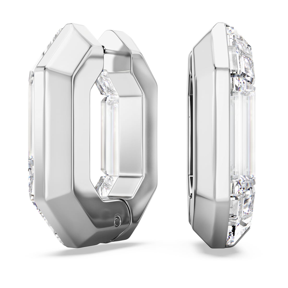 Lucent hoop earrings