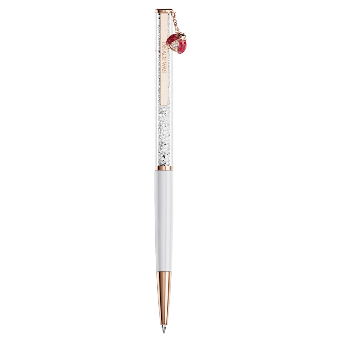 Crystalline ballpoint pen