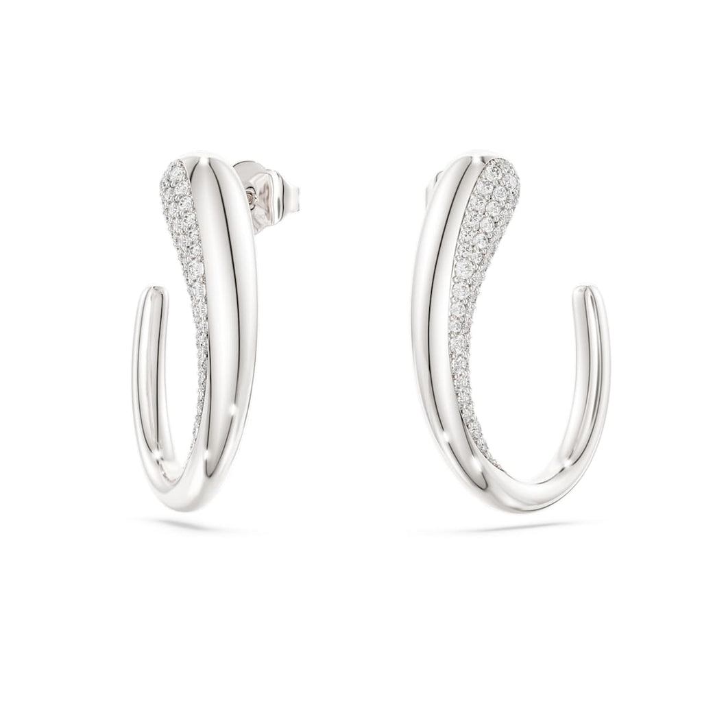 Swarovski Classica hoop earrings