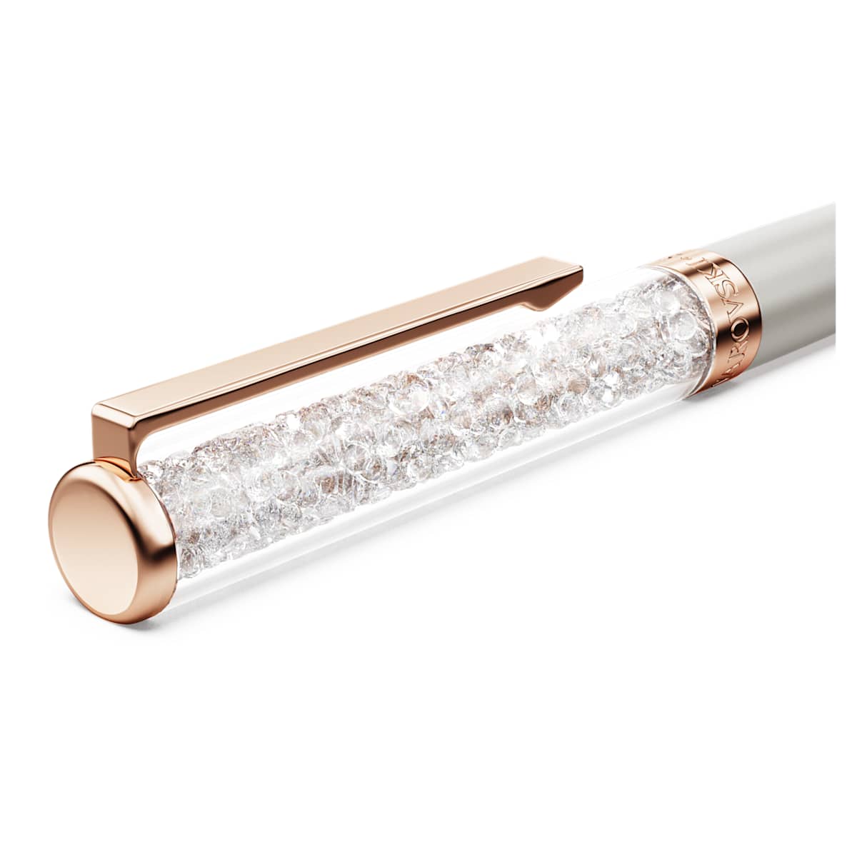 Crystalline ballpoint pen