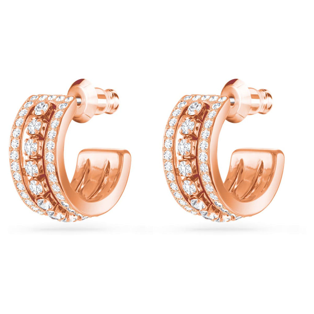 Hyperbola hoop earrings