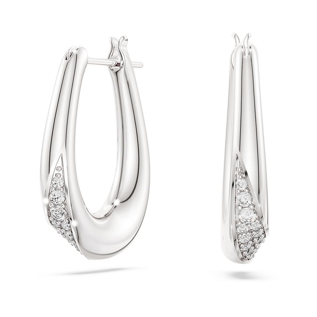 Boucles d'oreilles créoles Swarovski Classica