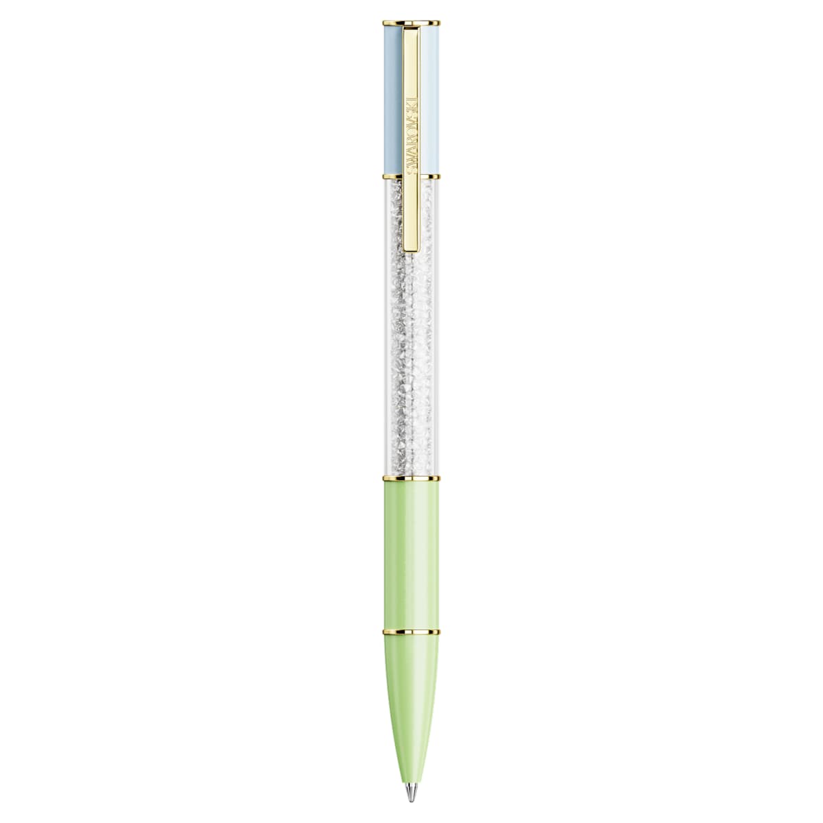 Crystalline ballpoint pen