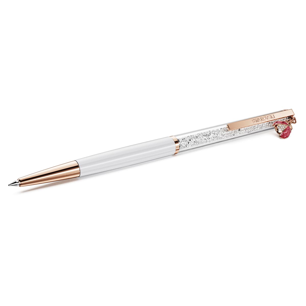 Crystalline ballpoint pen