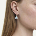 Lunar drop earrings