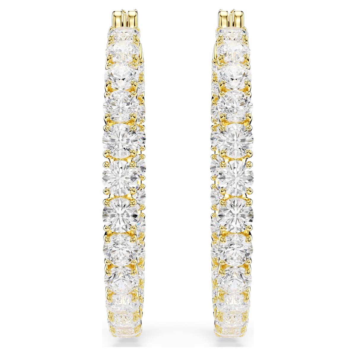 Matrix hoop earrings