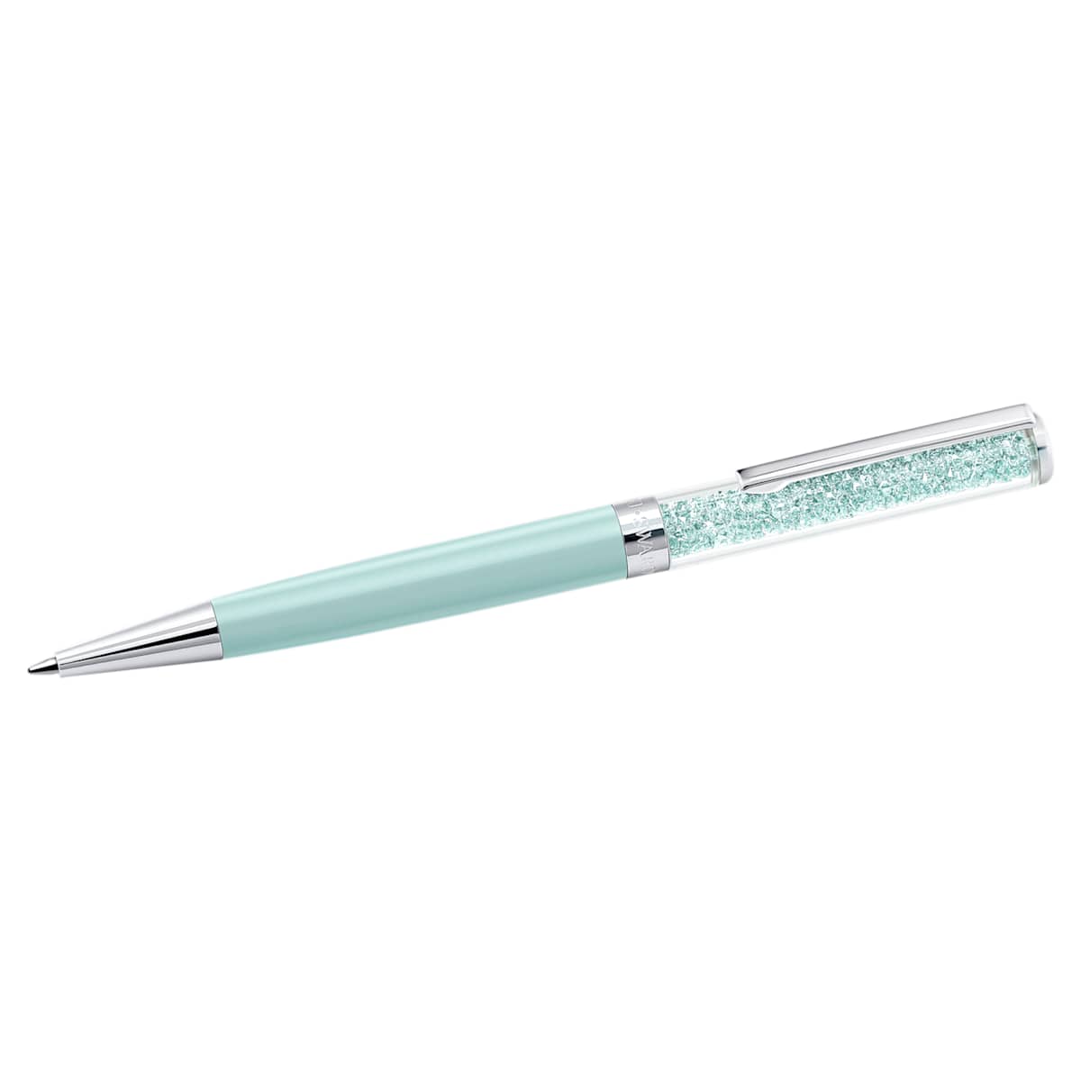 Crystalline ballpoint pen