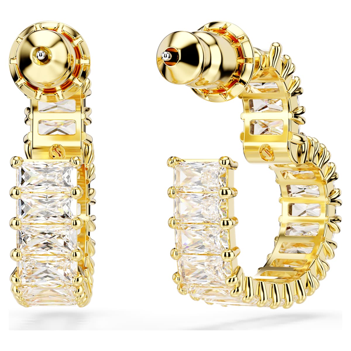Matrix hoop earrings
