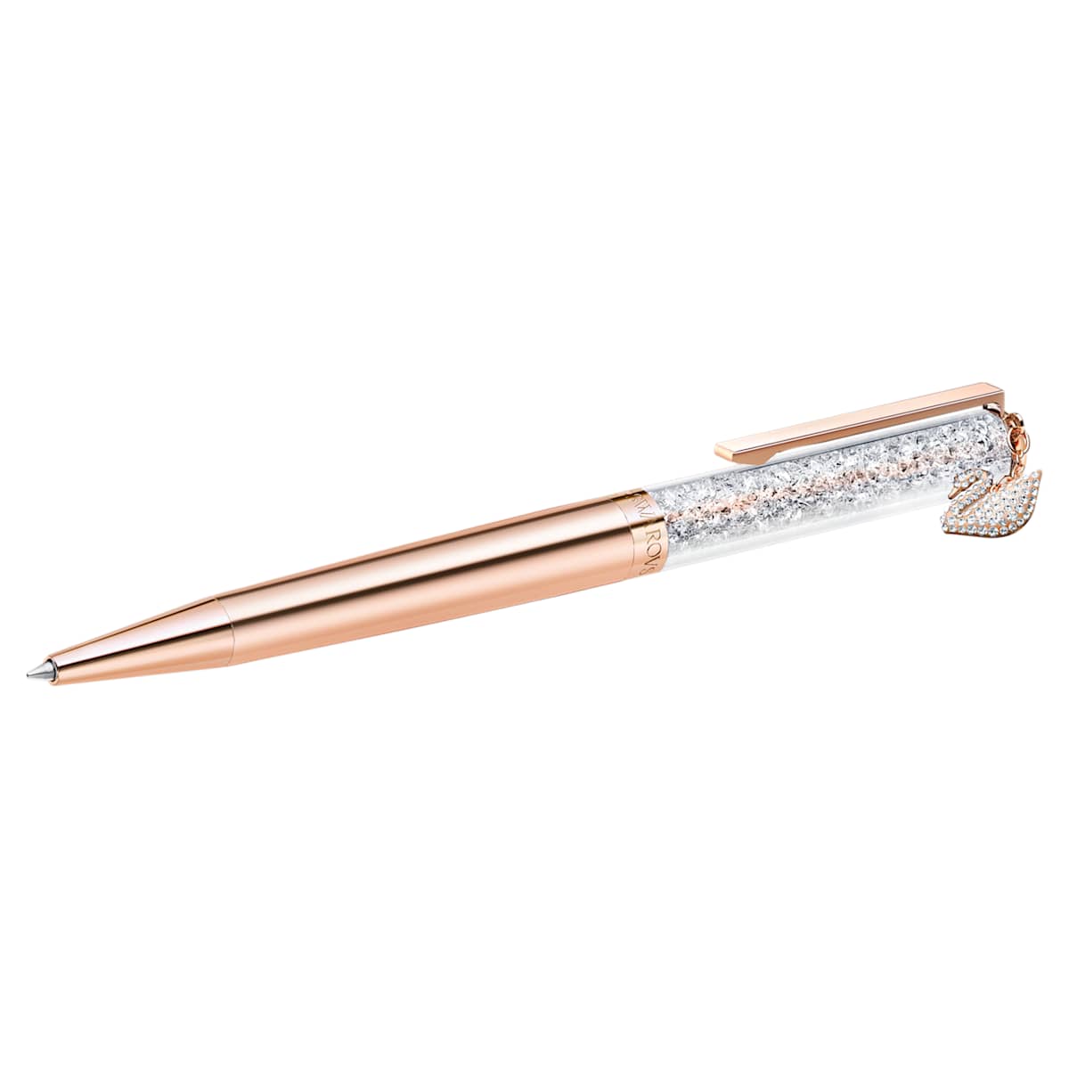 Crystalline ballpoint pen