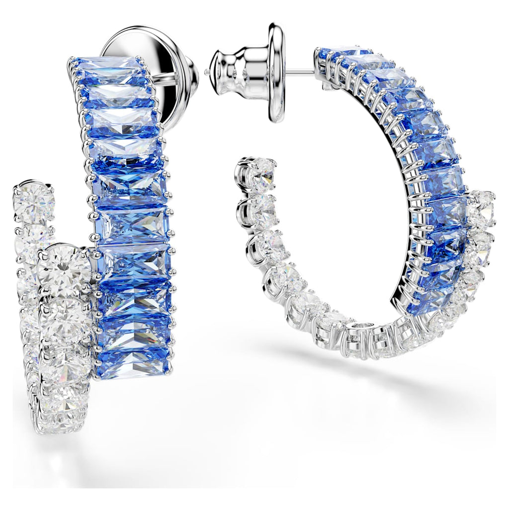 Boucles d'oreilles créoles Matrix