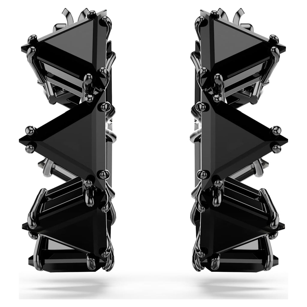 Matrix hoop earrings