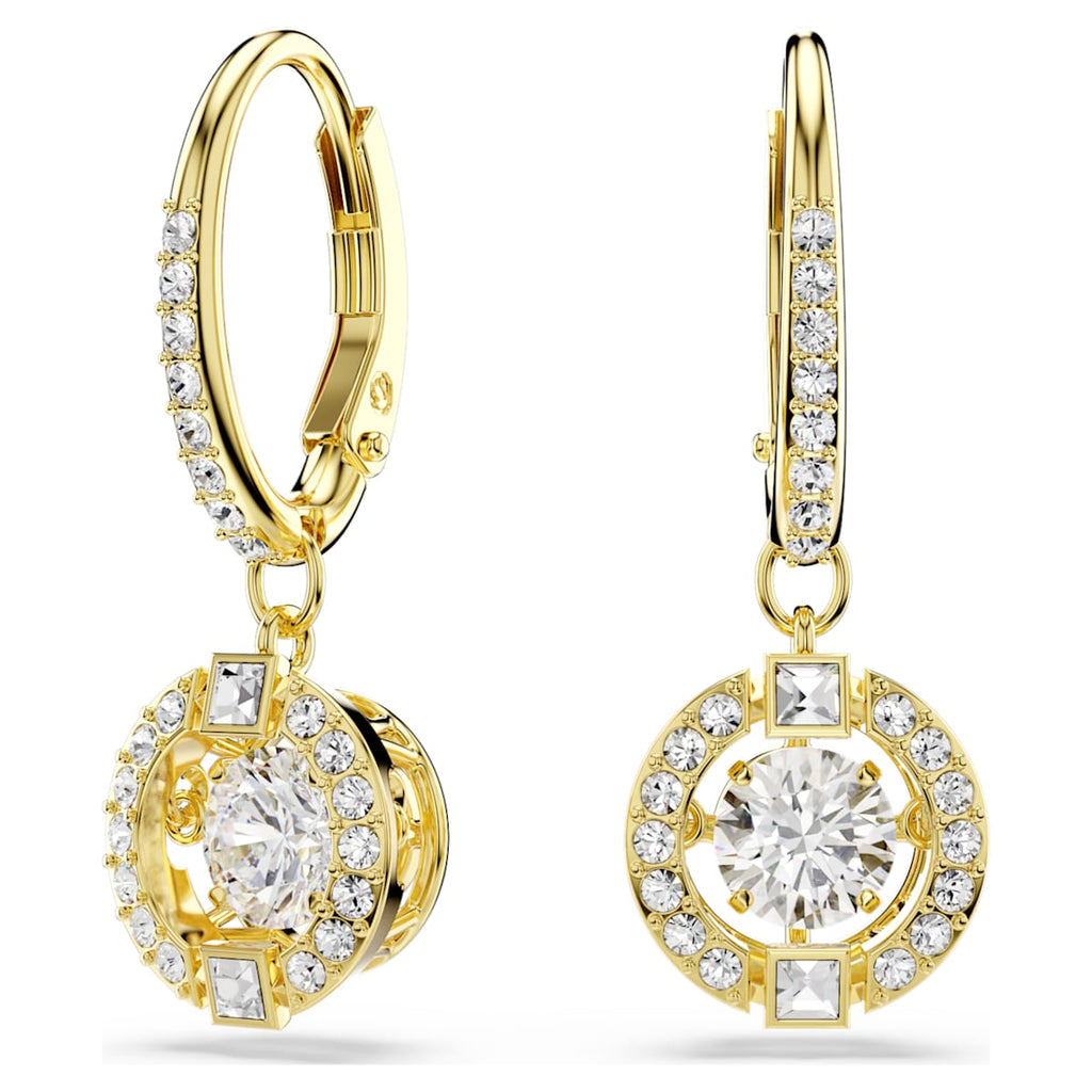 Una Angelic drop earrings