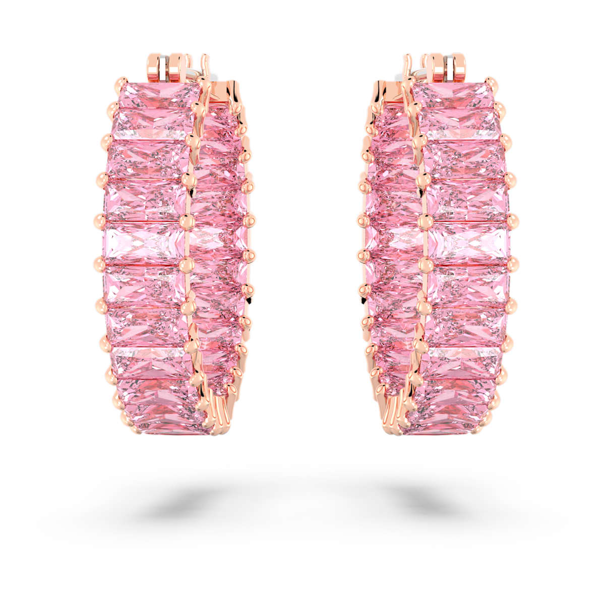Boucles d'oreilles créoles Matrix