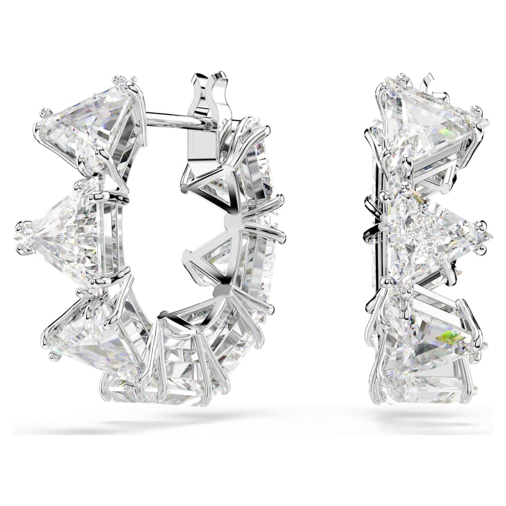 Matrix hoop earrings