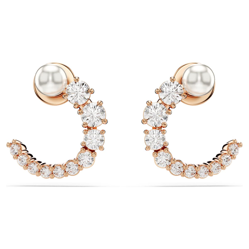 Matrix hoop earrings